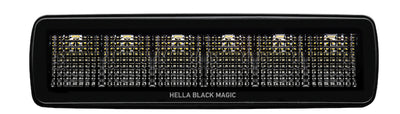Black Magic 6 L.E.D. Mini Light Bar - Flood Beam <br> Universal