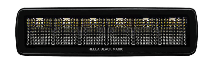 Black Magic 6 L.E.D. Mini Light Bar - Flood Beam <br> Universal