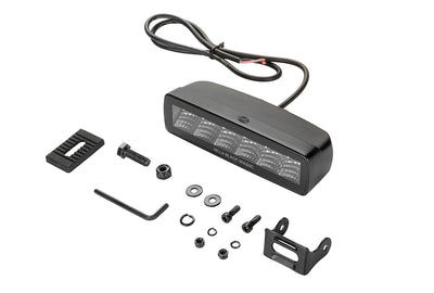 Black Magic 6 L.E.D. Mini Light Bar - Flood Beam <br> Universal
