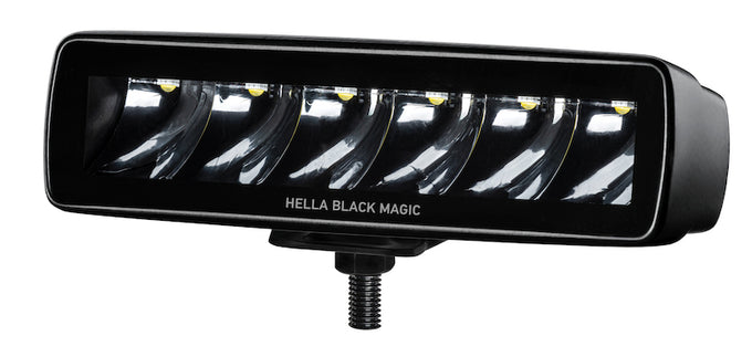 Black Magic 6 L.E.D. Mini Light Bar - Spot Beam <br> Universal