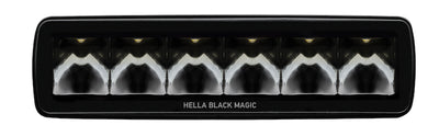 Black Magic 6 L.E.D. Mini Light Bar - Spot Beam <br> Universal