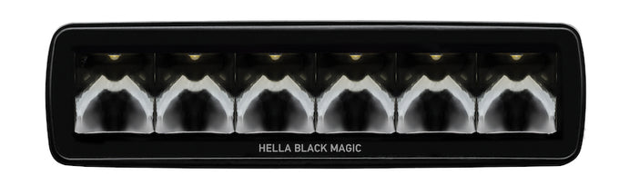 Black Magic 6 L.E.D. Mini Light Bar - Spot Beam <br> Universal