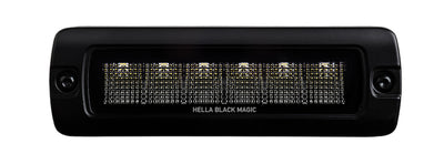 Black Magic 6 L.E.D. Flush Mount Mini Light Bar <br> Universal
