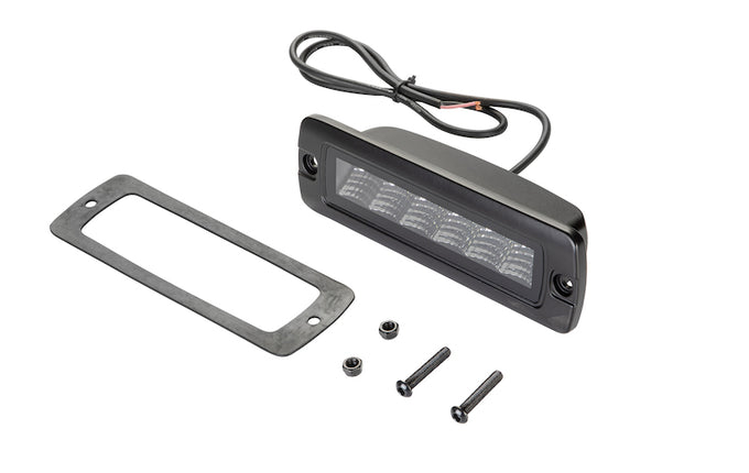 Black Magic 6 L.E.D. Flush Mount Mini Light Bar <br> Universal