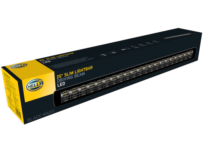 Black Magic 20in Thin Light Bar - Driving Beam <br> Universal