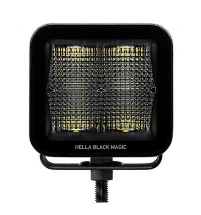 Black Magic 3.2in L.E.D. Cube Kit - Flood Beam <br> Universal
