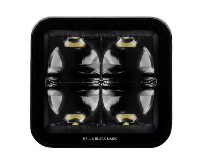 Black Magic 3.2in L.E.D. Cube Kit - Spot Beam <br> Universal
