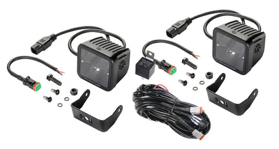 Black Magic 3.2in L.E.D. Cube Kit - Spot Beam <br> Universal