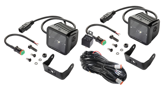 Black Magic 3.2in L.E.D. Cube Kit - Spot Beam <br> Universal