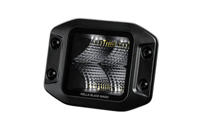 Black Magic 3.2in L.E.D. Cube Kit - Flood Beam <br> Universal