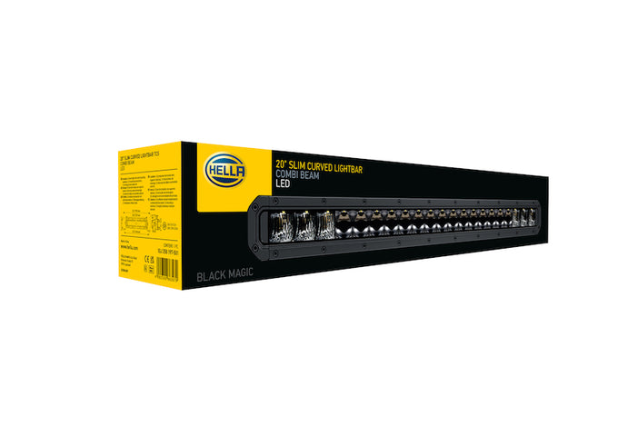 20in Tough Slim Curved Light Bar - Spot & Flood Light <br> Universal