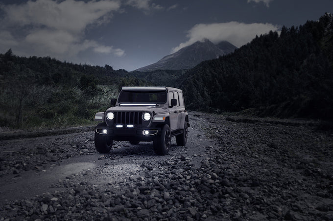 40in Tough Slim Curved Light Bar - Spot & Flood Light <br> Universal