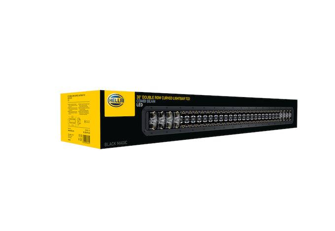 30in Tough Double Row Curved Light Bar - Spot & Flood Light <br> Universal