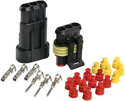 Conn Set 2 Pin Superseal F/ Shutter <br> Universal