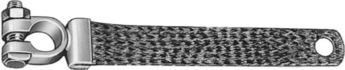 Battery Ground Strap 300Mm 80Amp <br> Universal