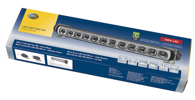 LED Lamp Light Bar 9-34V 350/16in PEN MV ECE <br> Universal
