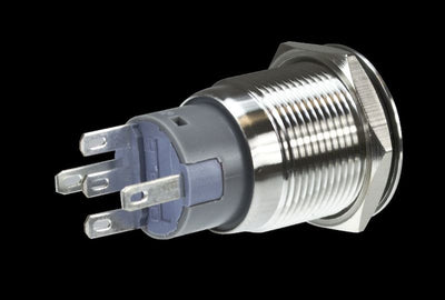 Switch On/Off Ring 12V Blue 8Hg <br> Universal