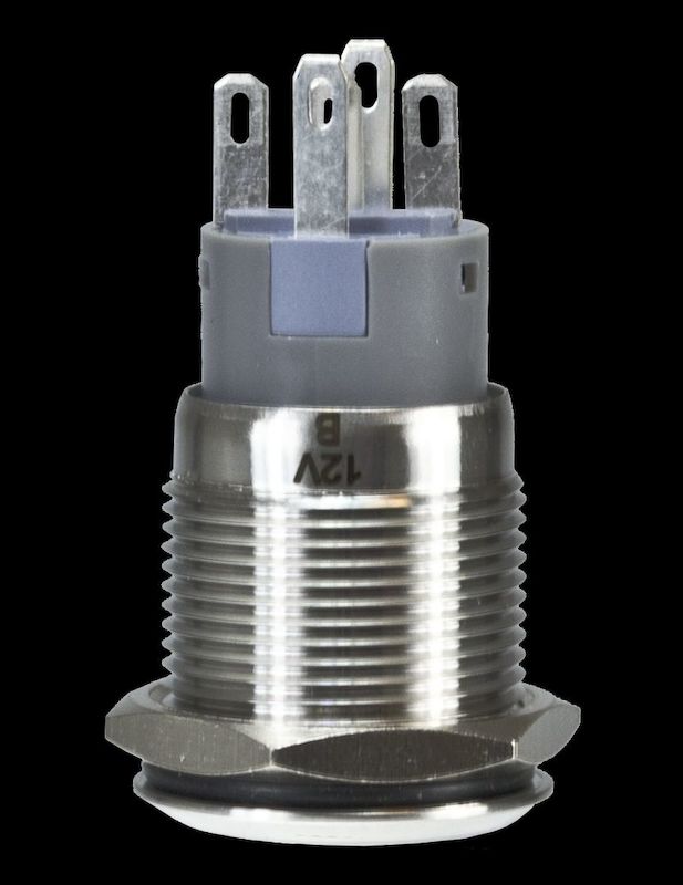 Switch On/Off Ring 12V Blue 8Hg <br> Universal