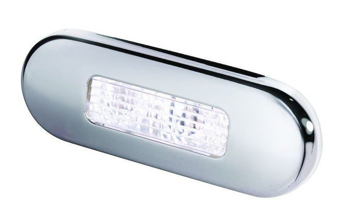 Step Lamp 1X2 WHITE MD12/24 SS RIM 2XT <br> Universal