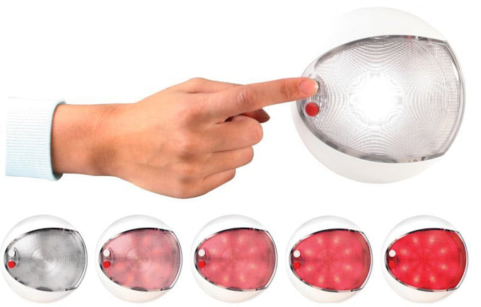 Interior Lamp Euroled130T Red/Wht 2Ja <br> Universal