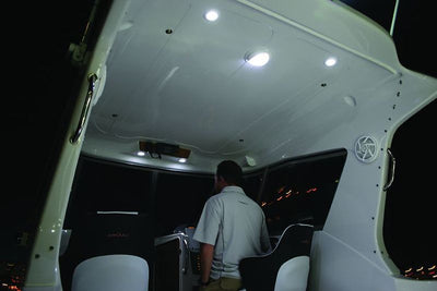 Interior Lamp Euroled130T Red/Wht 2Ja <br> Universal