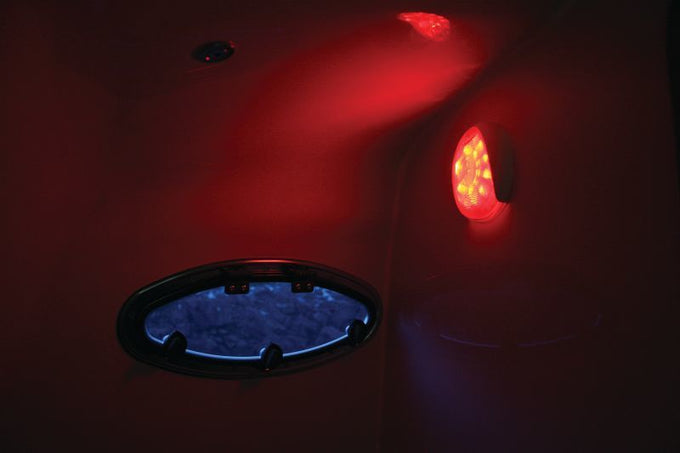 Interior Lamp Euroled130T Red/Wht 2Ja <br> Universal