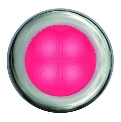 Courtesy Lamp Rnd Red Md12 Ss Rim 2Xt <br> Universal