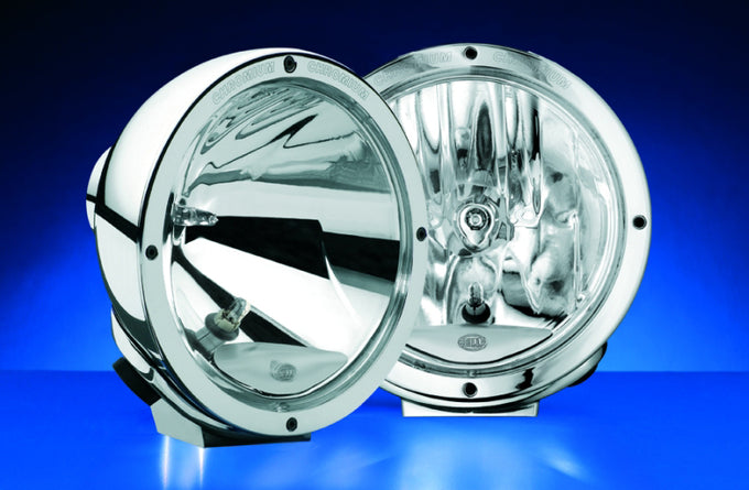 Rallye 4000 Series Chrome Euro Beam 12V Halogen Lamp <br> Universal