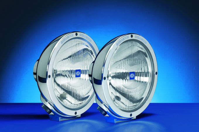 Rallye 4000 Series Chrome Euro Beam 12V Halogen Lamp <br> Universal