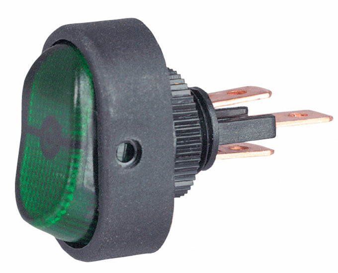 Switch Rocker Spst Red <br> Universal