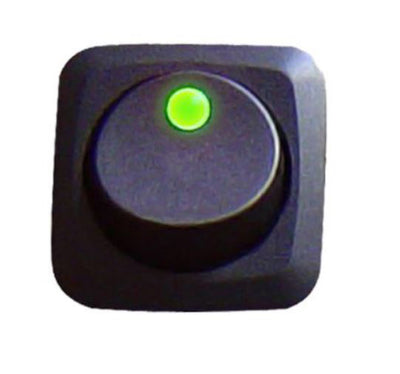 Switch Rocker SPST LED GRN <br> Universal