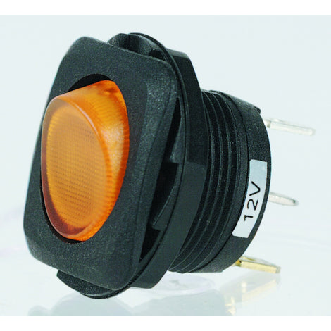 Switch Rocker Spst Inc Amb <br> Universal