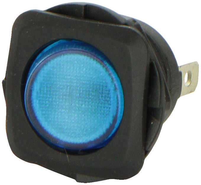 Switch Rocker Spst Inc Blu <br> Universal