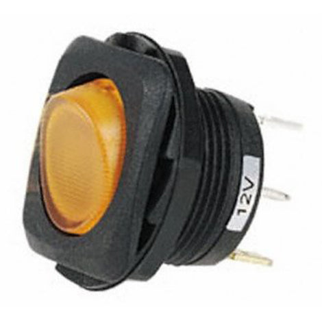 Switch Rocker Spst Inc Grn <br> Universal