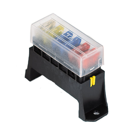 6-Way Axial Single Fuse Box <br> Universal
