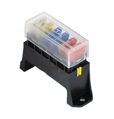 6-Way Axial Single Fuse Box <br> Universal