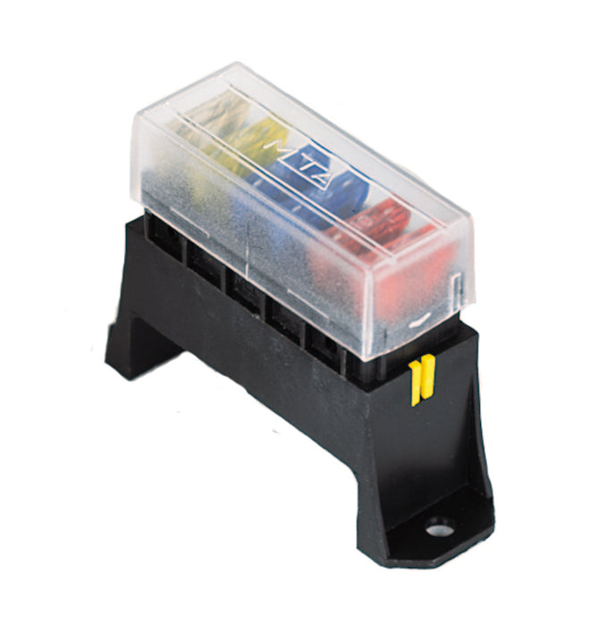 6-Way Axial Single Fuse Box <br> Universal