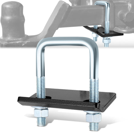 Zinc Coated Steel Anti-Rattle Hitch Bracket <BR>w/2 in. Tow Hitch Receivers
