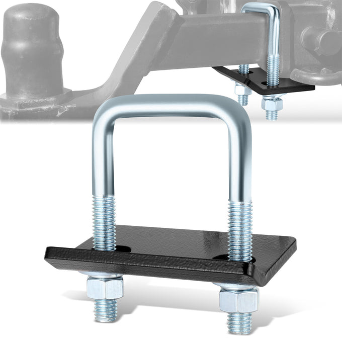 Zinc Coated Steel Anti-Rattle Hitch Bracket <BR>w/2 in. Tow Hitch Receivers
