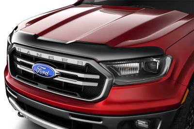 Smoke Aeroskin Low Profile Hood Protector <br>12-15 Toyota Tacoma
