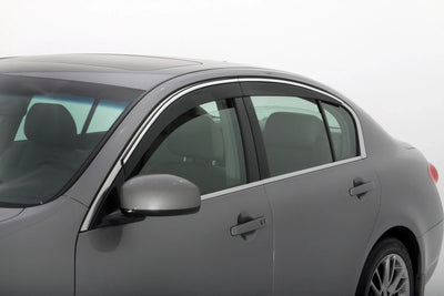 4Pcs Chrm Trim Low Profile Ventvisor <br>01-06 Lexus LS430