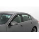 4Pcs Chrm Trim Low Profile Ventvisor <br>06-13 Lexus IS250, IS350