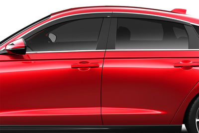 4Pcs Chrm Trim Low Profile Ventvisor <br>14-20 Nissan Rogue