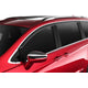 4Pcs Chrm Trim Low Profile Ventvisor <br>21-24 Jeep Grand Cherokee L