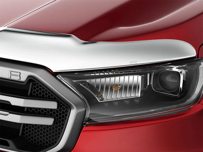 Chrome Aeroskin Low Profile Hood Protector <br>11-13 Toyota Highlander
