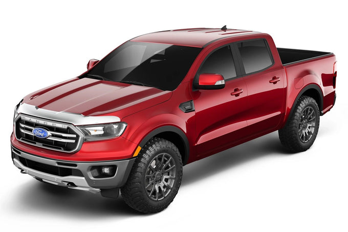 Chrome Aeroskin Low Profile Hood Protector <br>2024 Ford Ranger