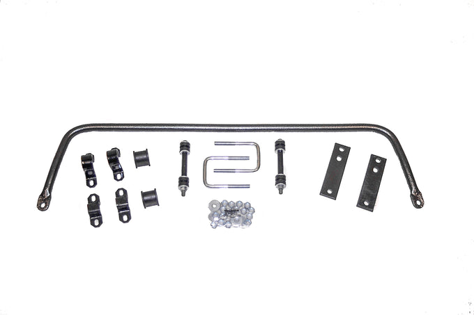 Solid Heat Treated Chromoly 1in Front Sway Bar <br> 76-85 Jeep Scrambler CJ5 CJ7