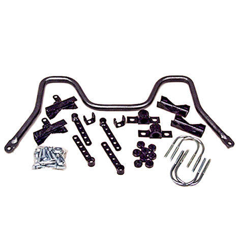 Solid Heat Treated Chromoly 1-1/8in Rear Sway Bar <br> 01-06 Chevy Silverado GMC Sierra 1500 HD