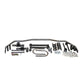Solid Heat Treated Chromoly 3/4in Rear Sway Bar <br> 05-08,10-15 Toyota Hilux