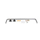 Solid Heat Treated Chromoly 3/4in Rear Sway Bar <br> 2014 Polaris RZR 4 800 EPS LE RZR S 800